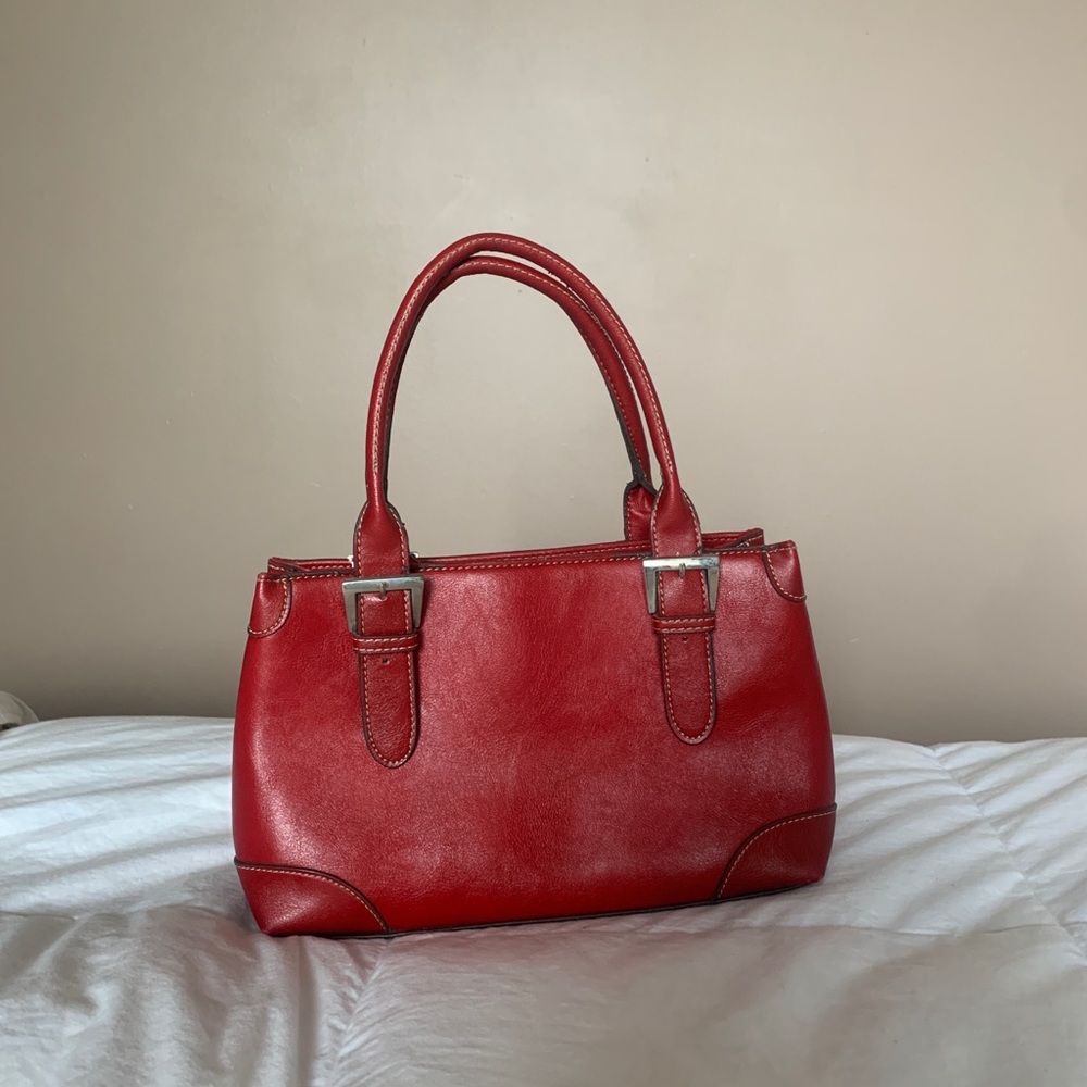 Deep Red Le Chateau Purse